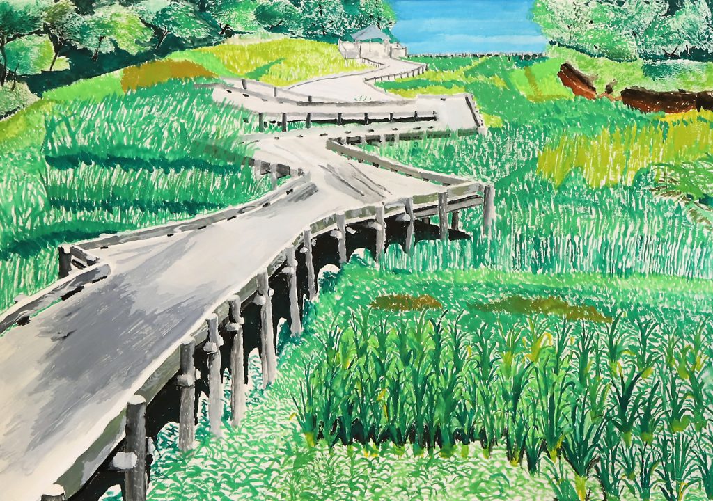 「しらさぎ森林公園」第三中学校　２年　原田　大生